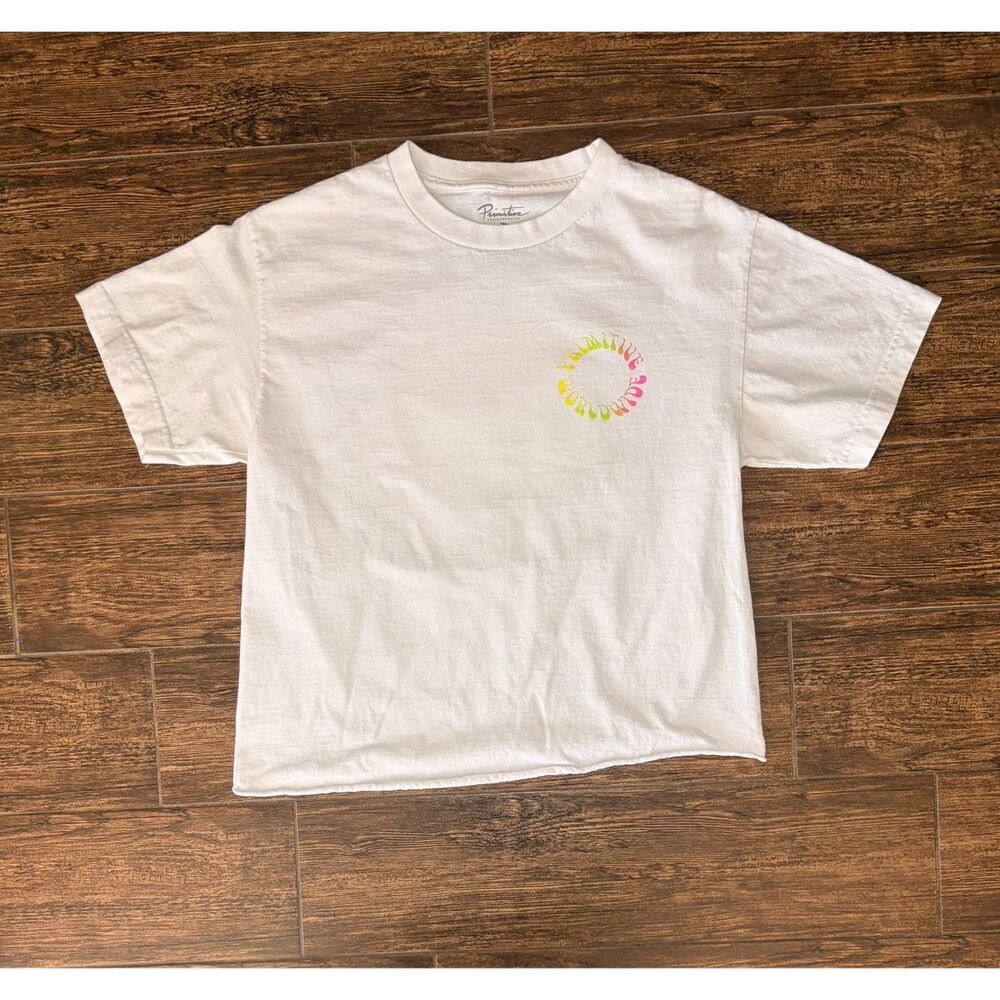Primitive Skateboarding "Worldwide" Circle Logo Tee - M